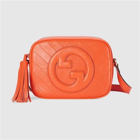 sacoche gucci orange|gucci leather shoulder bag.